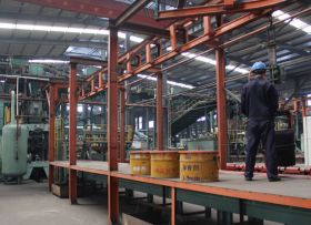 鑄造車間生產(chǎn)線